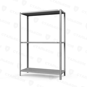 Стеллаж MS Strong 1850х1200х400, 3 полки
