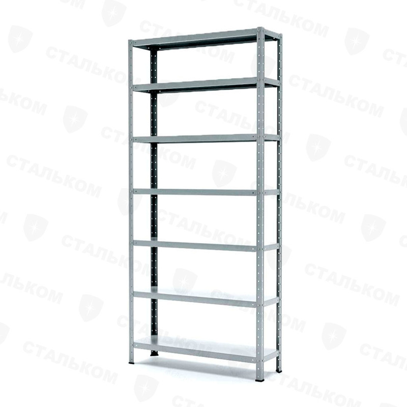 Стеллаж MS Hard 2500х1000х400, 7 полок