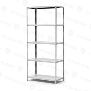 Стеллаж MS Standart 2000х1000х600, 5 полок